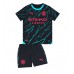 Manchester City Barnkläder Tredje matchtröja till baby 2023-24 Kortärmad (+ Korta byxor) Billigt